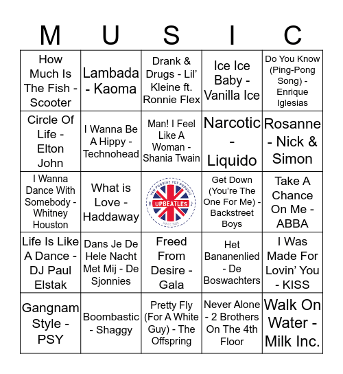 309 Bingo Card