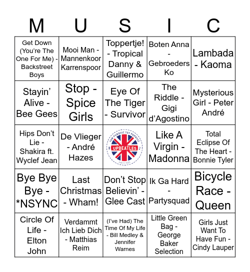 313 Bingo Card