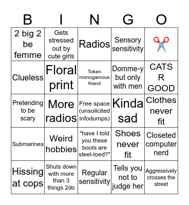 Ellen bingo Card