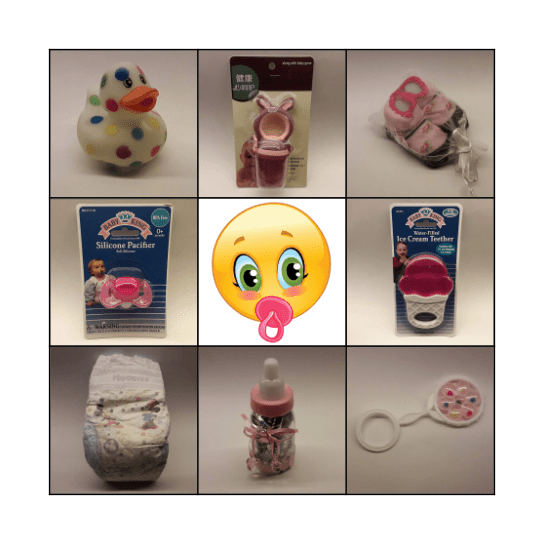 BABY SHOWER MILAGROS Bingo Card