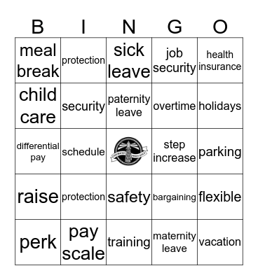 Tidewater Media Guild contract proposal bingo Card