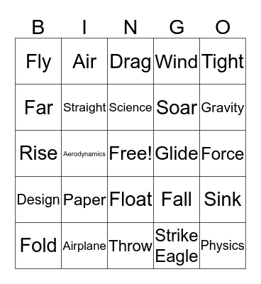 Science bingo 2 Bingo Card