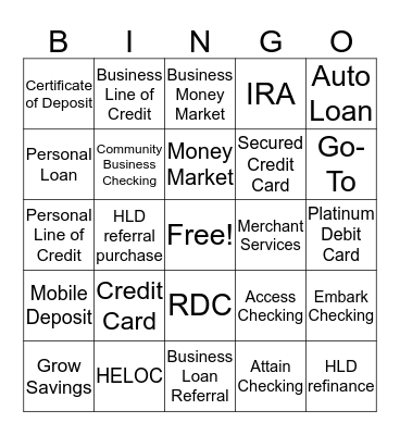 South Hill Puyallup BINGO Card