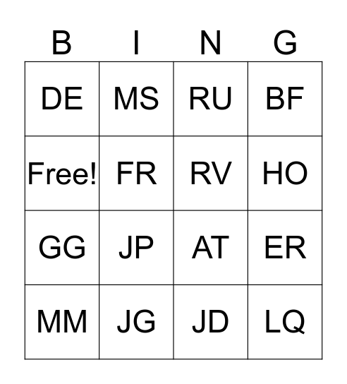 CHERNOBYL BINGO Card