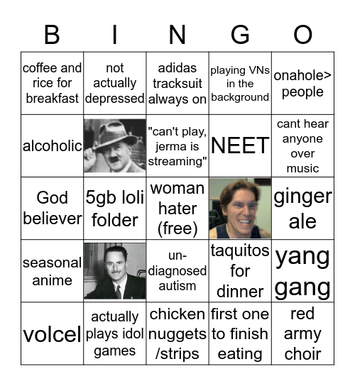 maverick bingo Card