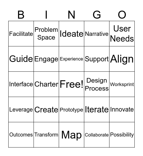 Hub Bingo Card