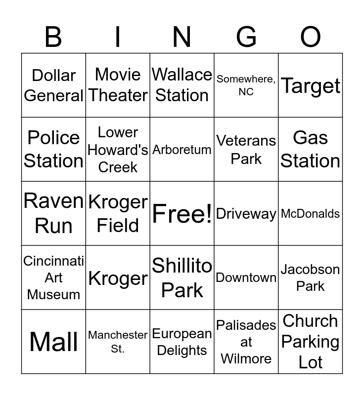 Church bingo near me