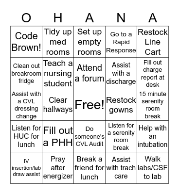 GREATER AS A WHOLE Bingo Card