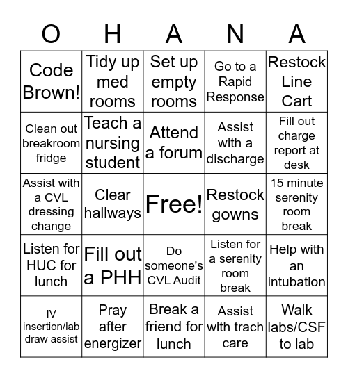 GREATER AS A WHOLE Bingo Card