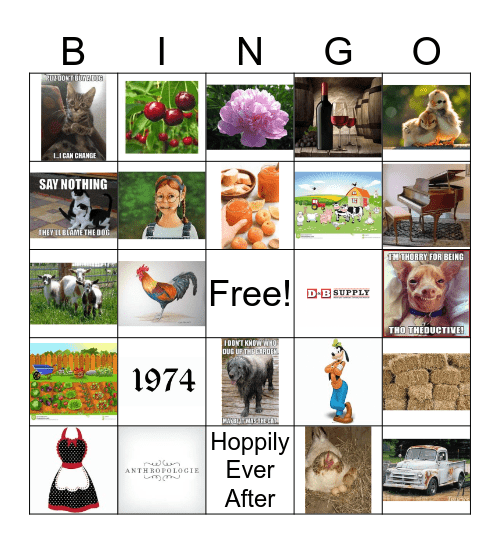 Tiffany's Birthday Bingo Card