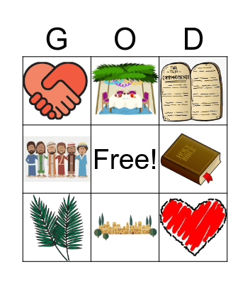 God's Word Bingo Card