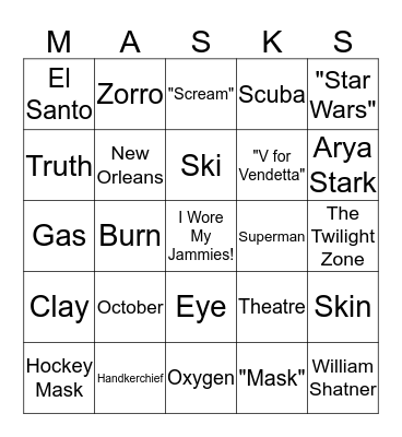 Women of Life Bingo Card