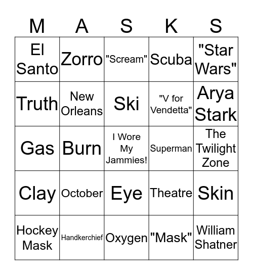 Women of Life Bingo Card