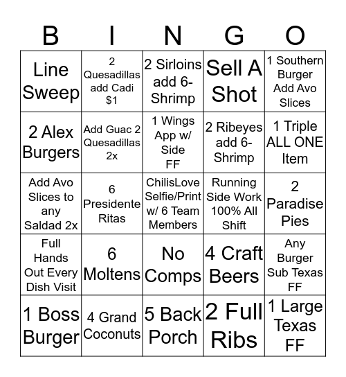 Any 2 Bingos Wins Bingo Card