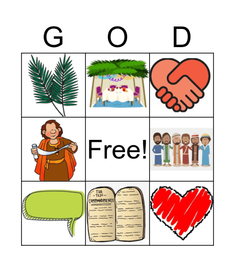 God's Word Bingo Card