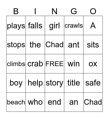 BOOK THREE BINGO!! Bingo Card