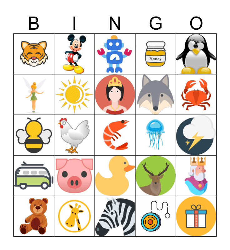 Phonics Bingo (Consonants) Bingo Card