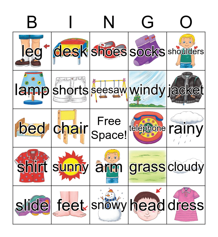 Jump Bingo Card