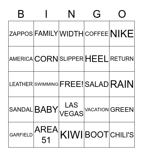 PEC BINGO: MAKE YOUR CUSTOMER SAY SPECIFIC WORDS Bingo Card