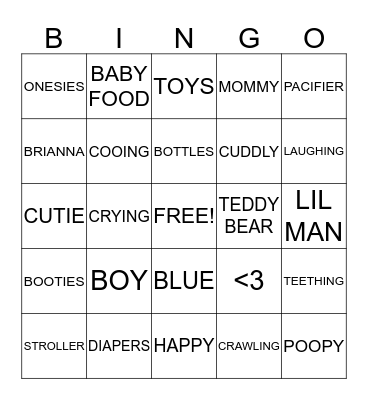 Jayseon Bingo! Bingo Card