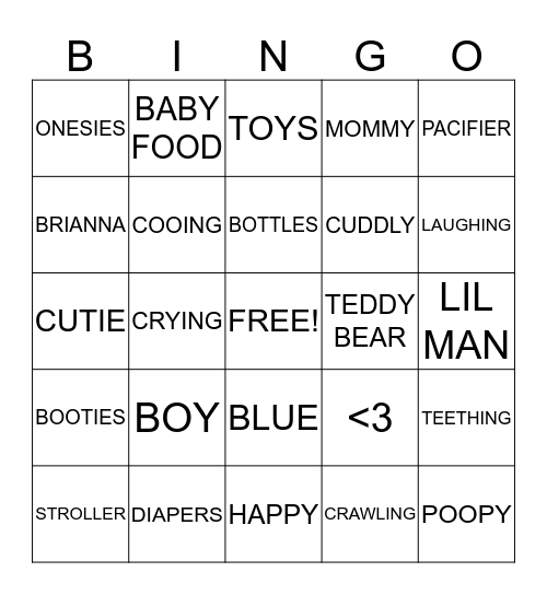 Jayseon Bingo! Bingo Card