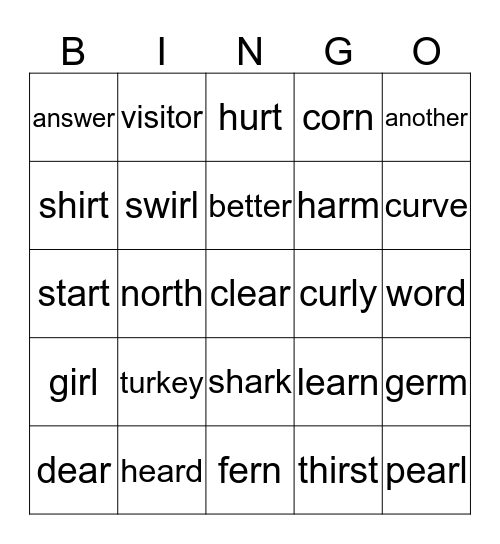 Red 36 Bingo Card