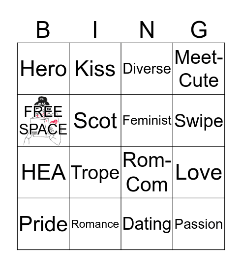 Romance Bingo! Bingo Card