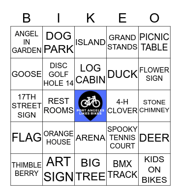Tour de Lincoln Park Bingo Card