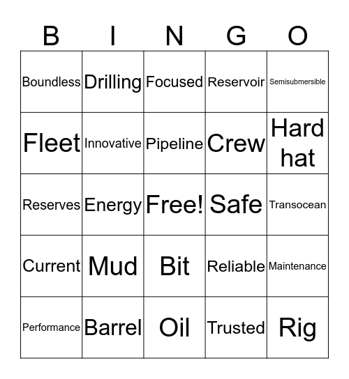 Power Bingo - Family Day Bingo Card