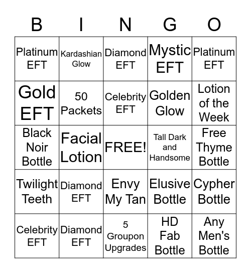 March!!!!!! Bingo Card