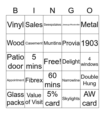 fibrexUntitled Bingo Card