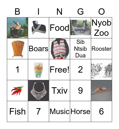 HPEP Bingo Card