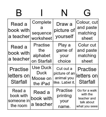 Bingo Game Bingo Card