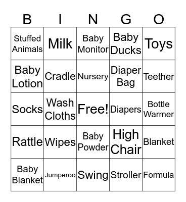 Baby Mittal’s Bingo Fun!! Bingo Card