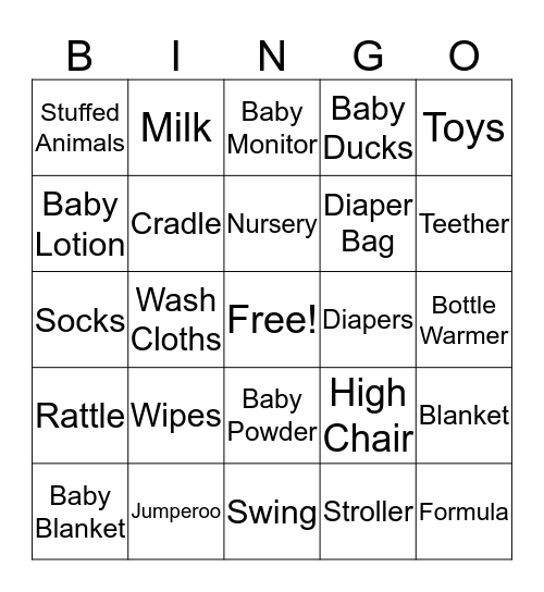 Baby Mittal’s Bingo Fun!! Bingo Card