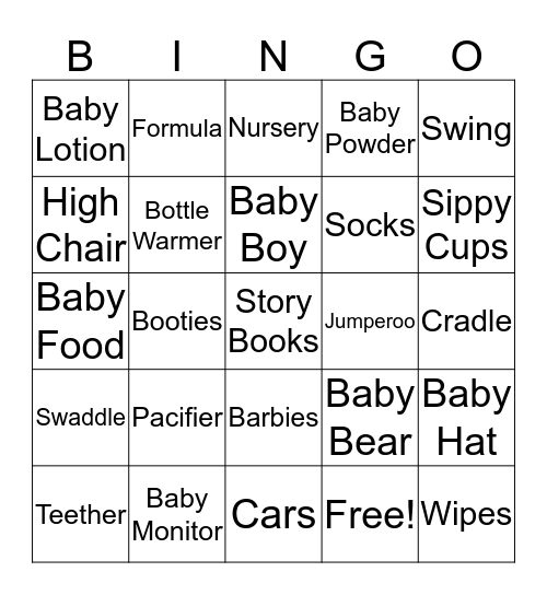 Baby Mittal’s Bingo Fun!! Bingo Card