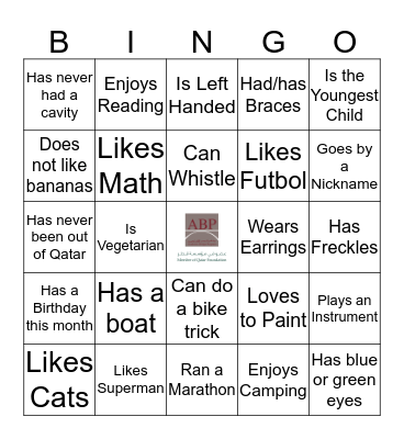 ICEBREAKER BINGO Card