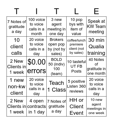 DOG DAYS OF SUMMER  Bingo Card