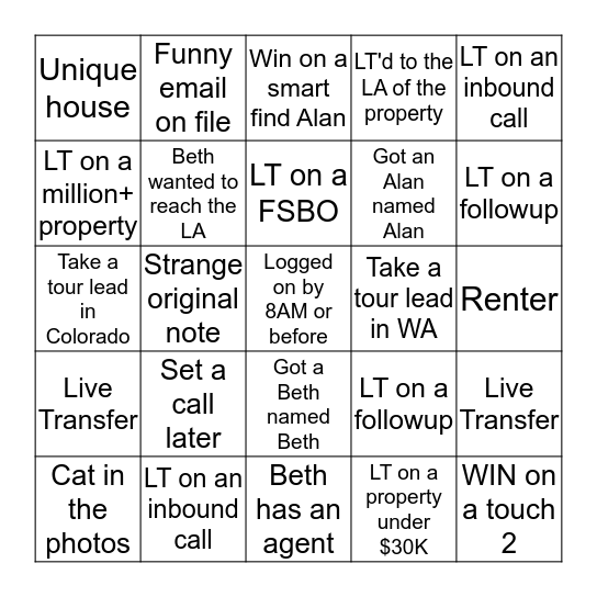 Connections Connect Five Bingo Card