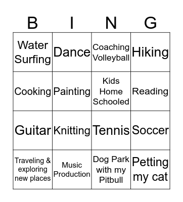 Gilbarco Bingo Card