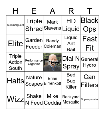 AHA Bingo! Bingo Card