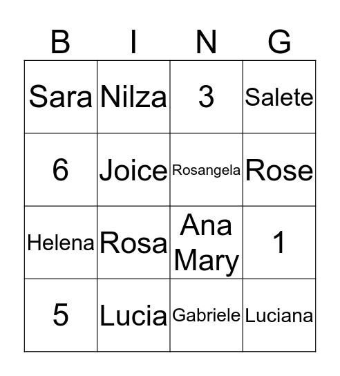ggsgeg Bingo Card