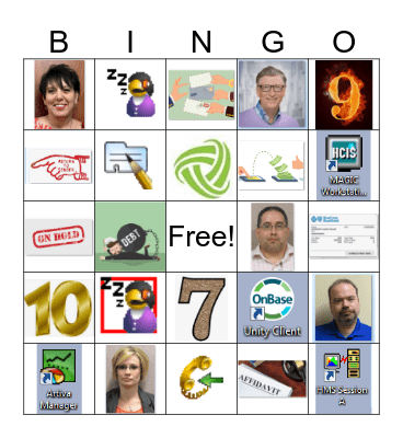 Customer Service Bingo Card