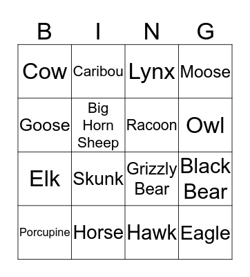 Road Trip Bingo Card