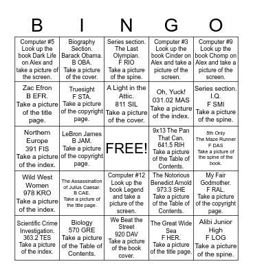 Beach Blanket Bingo Card