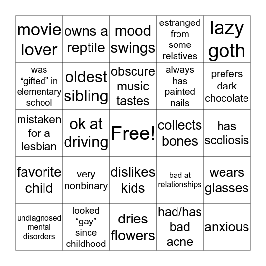 How similar are you to Saint? Bingo Card