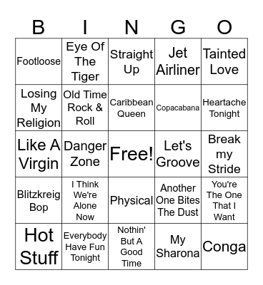 Misc. #2 Bingo Card