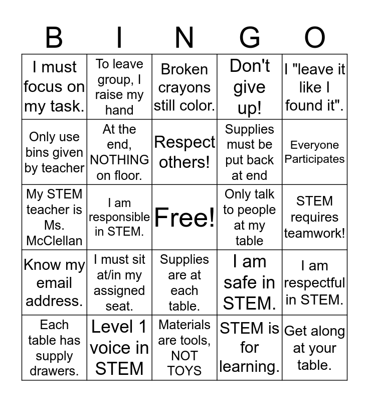 stem-back-to-school-bingo-card