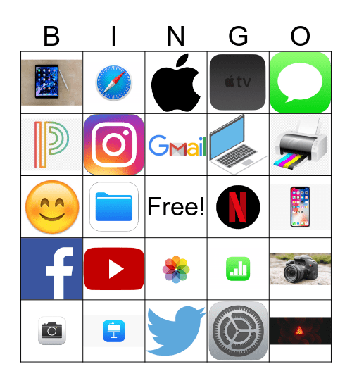 Computer Bingo Card