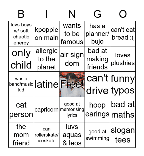 lola bingo Card
